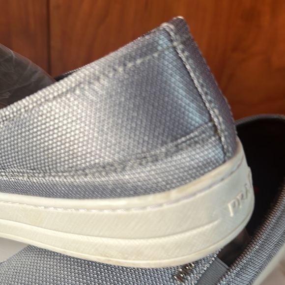 PRADA SLIP-ON SNEAKERS (SIZE 8) - Picture 5 of 9